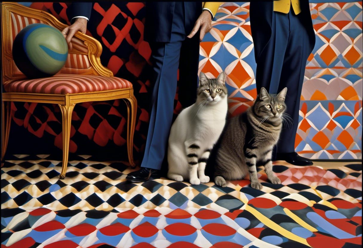 Characters Step Out of 20th Century Paintings