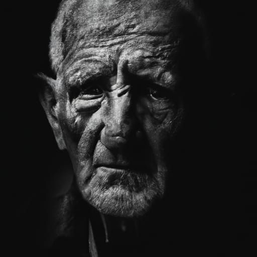 AI Generated Image of an Old Soul