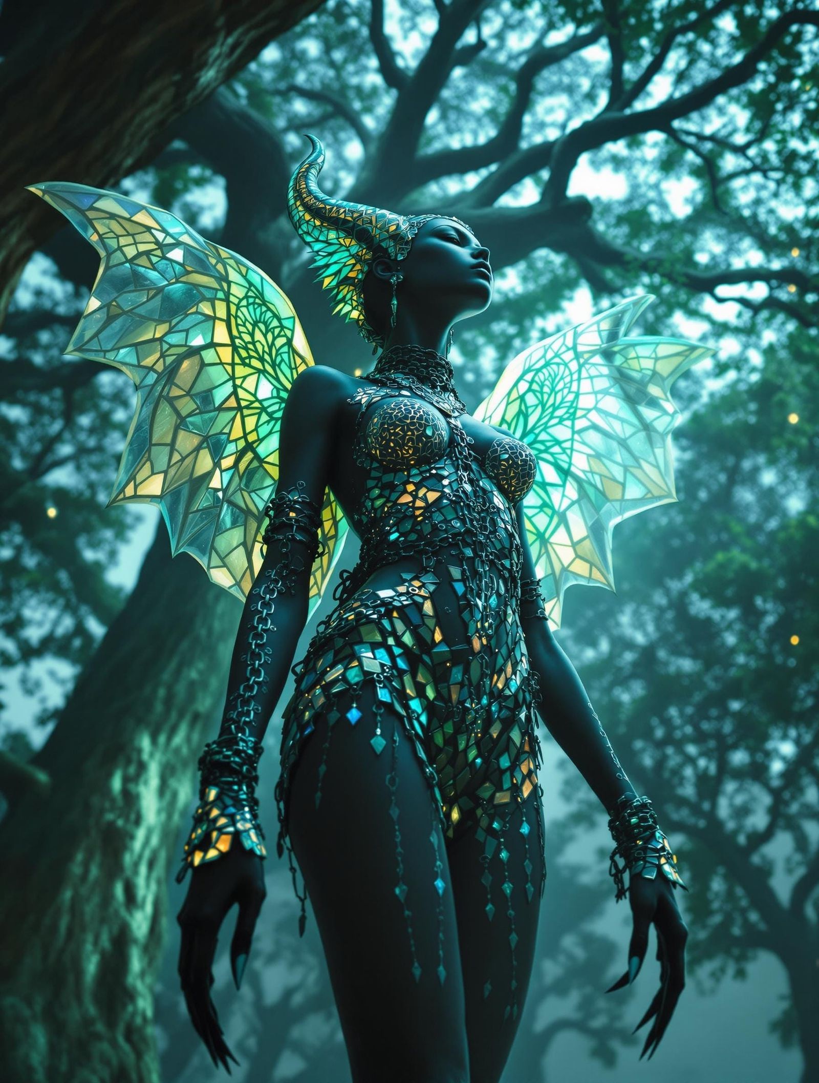 Sorrow and Hope in Iridescent Twilight