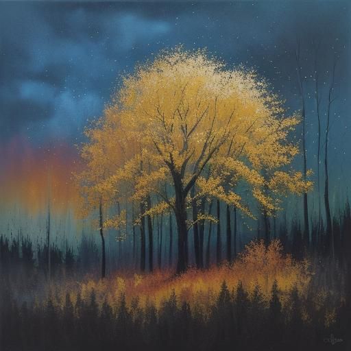 Regenbogen-Schwarzwald