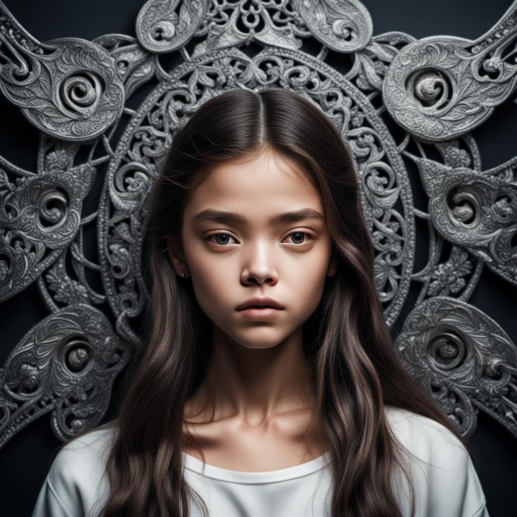 Hyperrealistic Portrait of Olivia Rodrigo in HDR