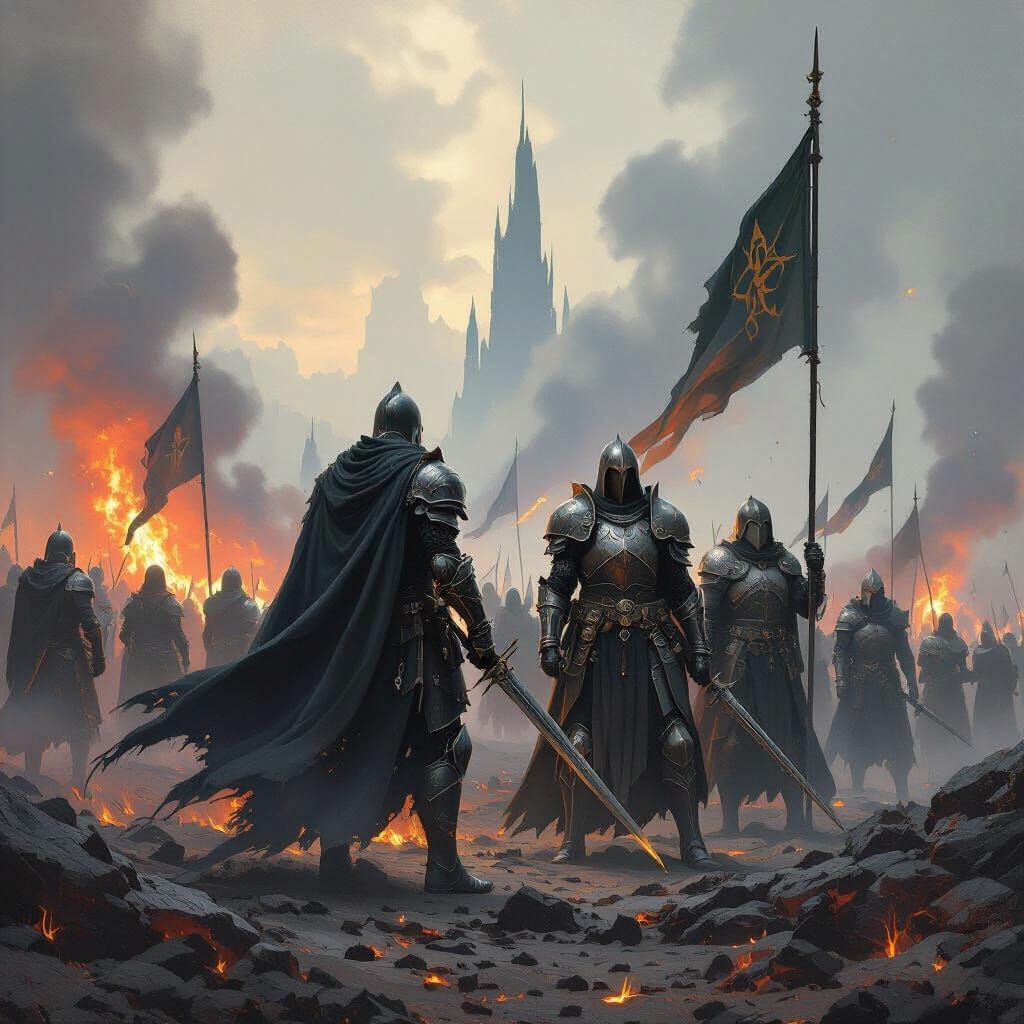 Epic Battle of the Last Alliance: A Cinematic Vision