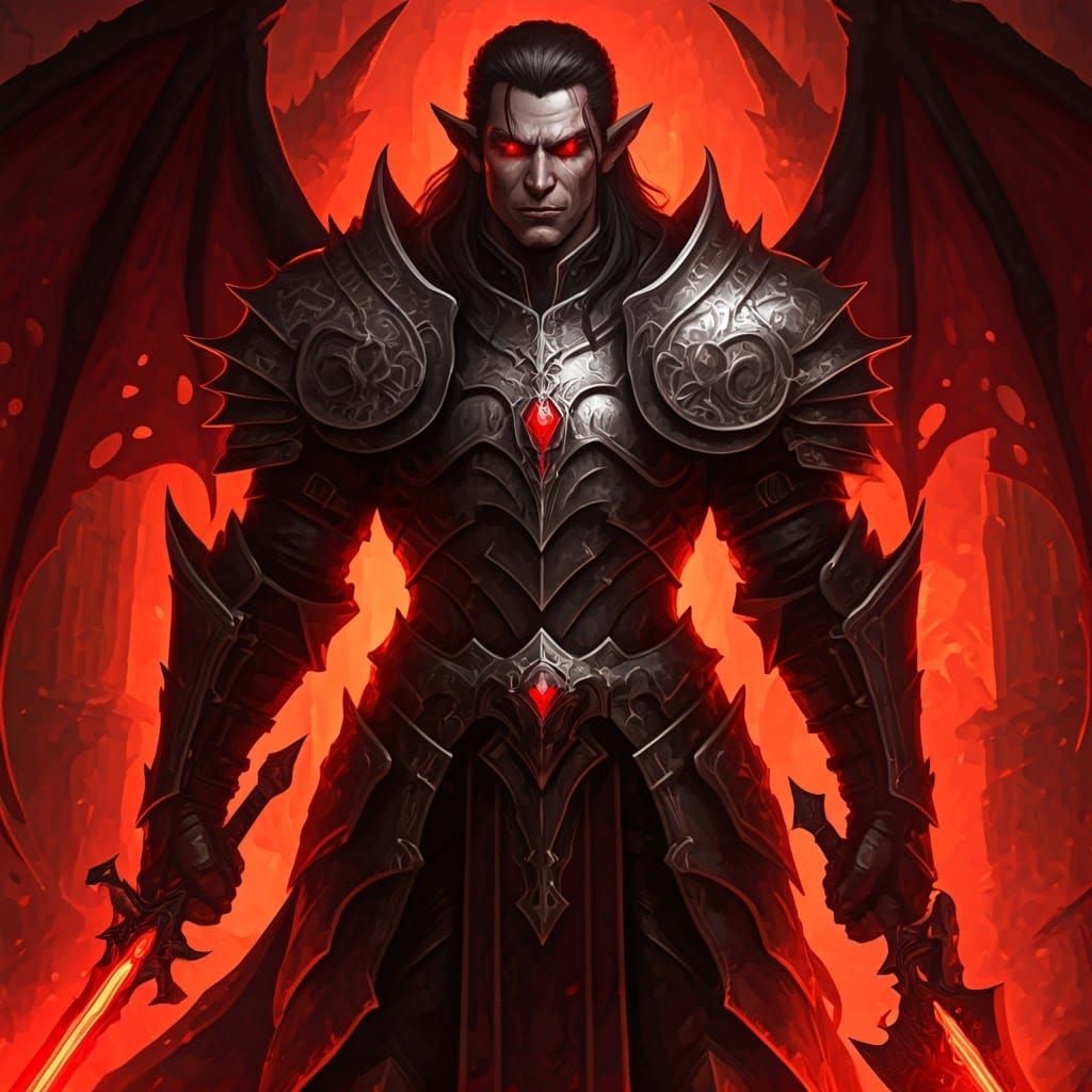 Half demon v2 - inspired by DnD