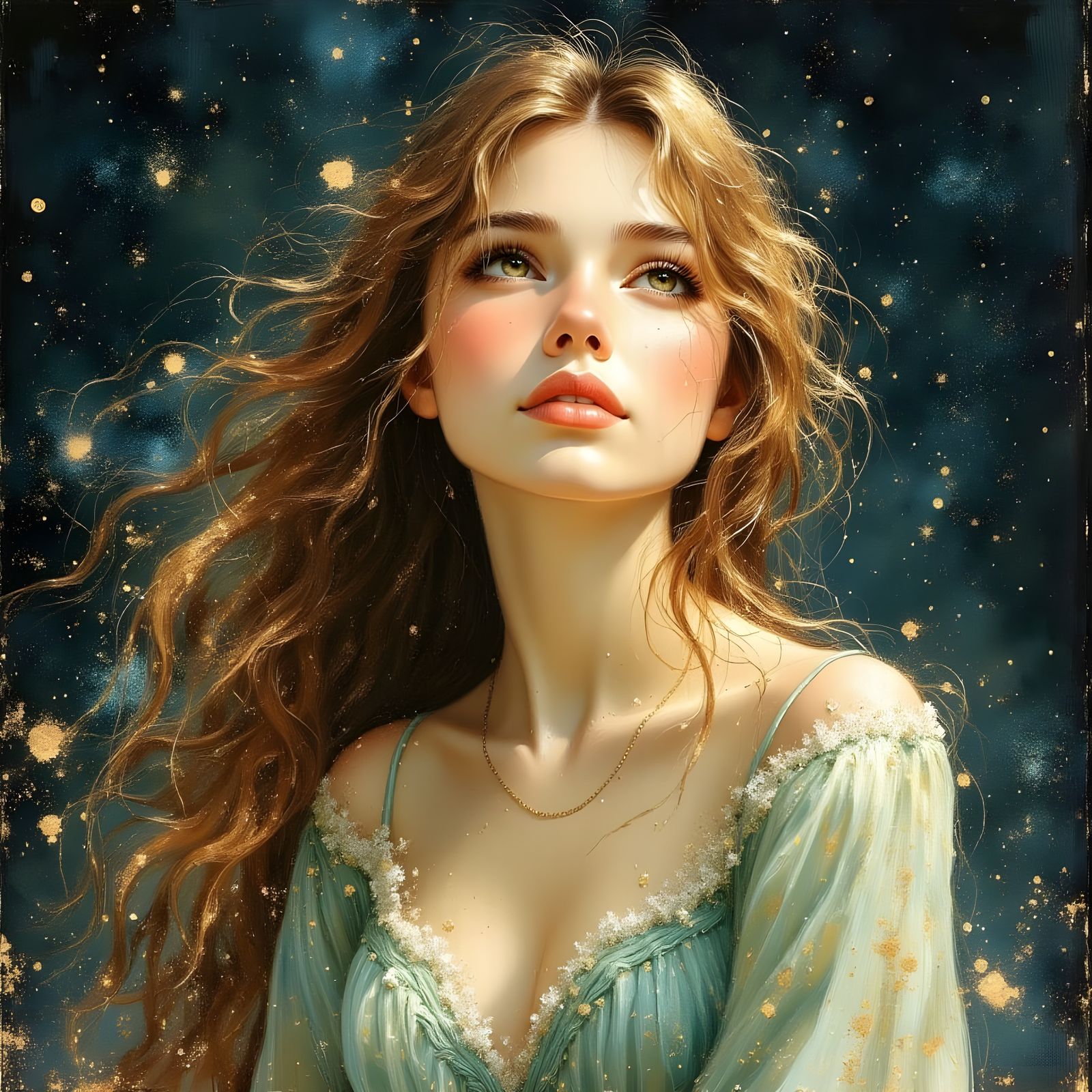 Norse Goddess of Medicine in Fantasy Portrait