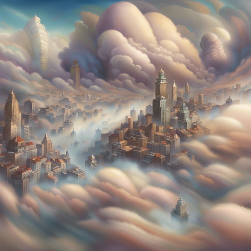 Cloud City: An Ethereal Fantasy Landscape
