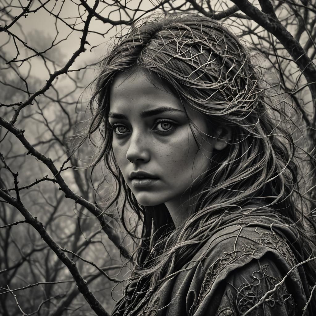 Atmospheric Longing: Hyperrealistic Cinematic Composition