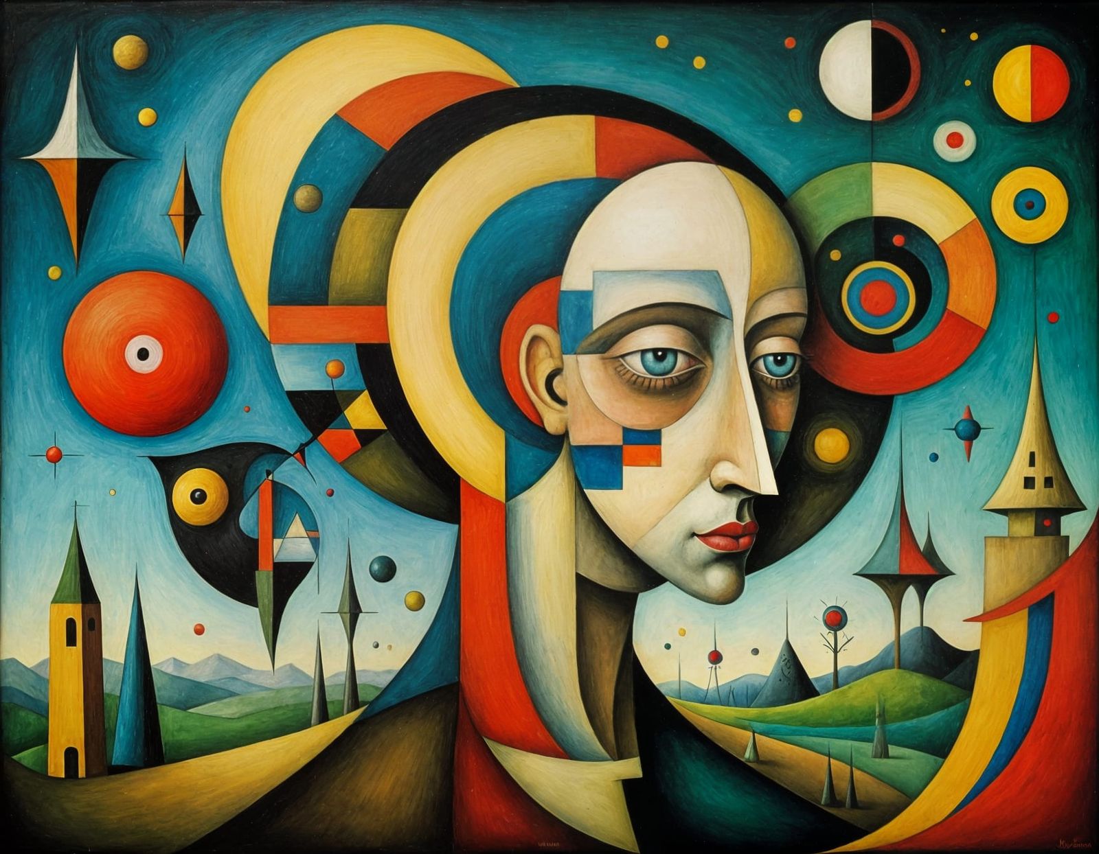 Surreal Duality in a Gothic Apocalypse