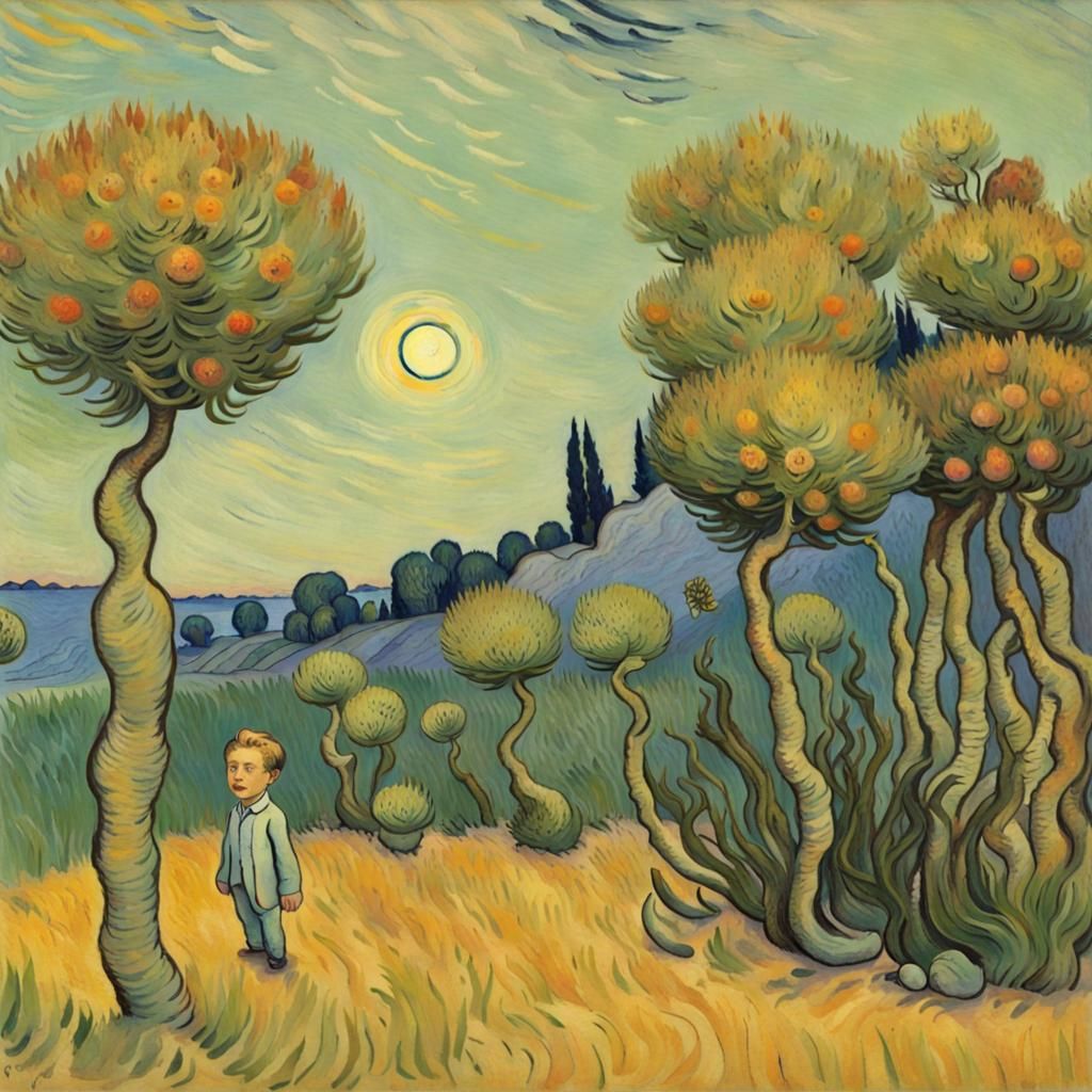 Groovy Magical Plants and Stones Art