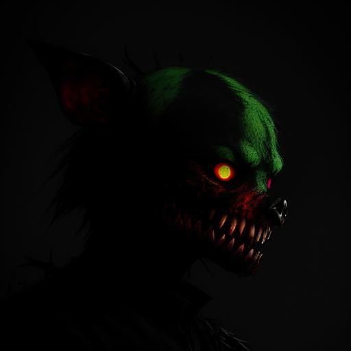 Grotesque Rat in Trap: Macabre Concept Art