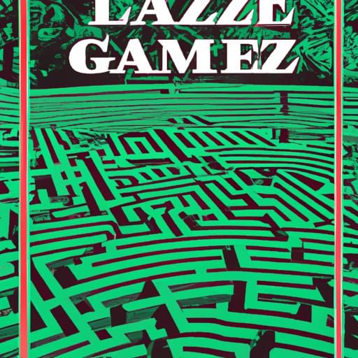 1980s Garden Labyrinth Maze