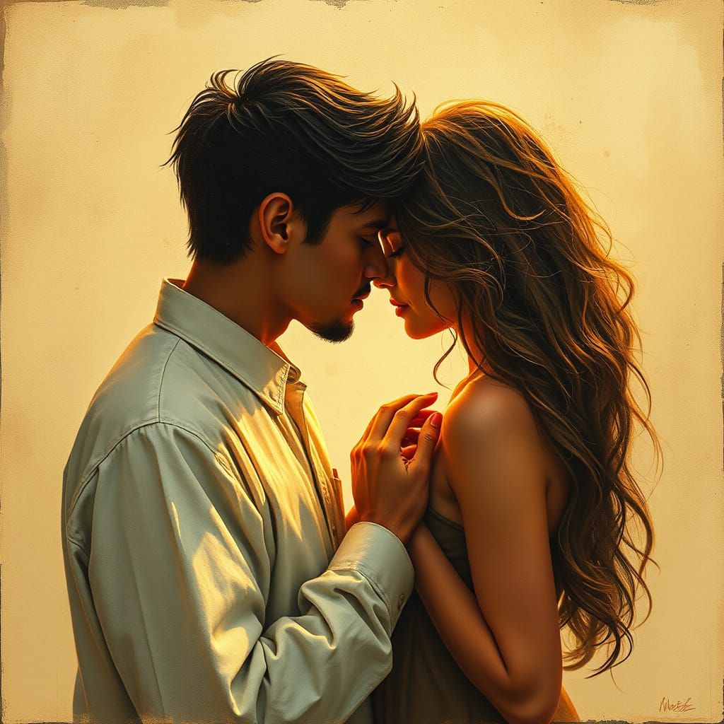 Abstract Image of Emotional Surrender