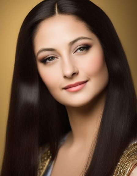 Modern Mona Lisa Portrait in Natural Lighting