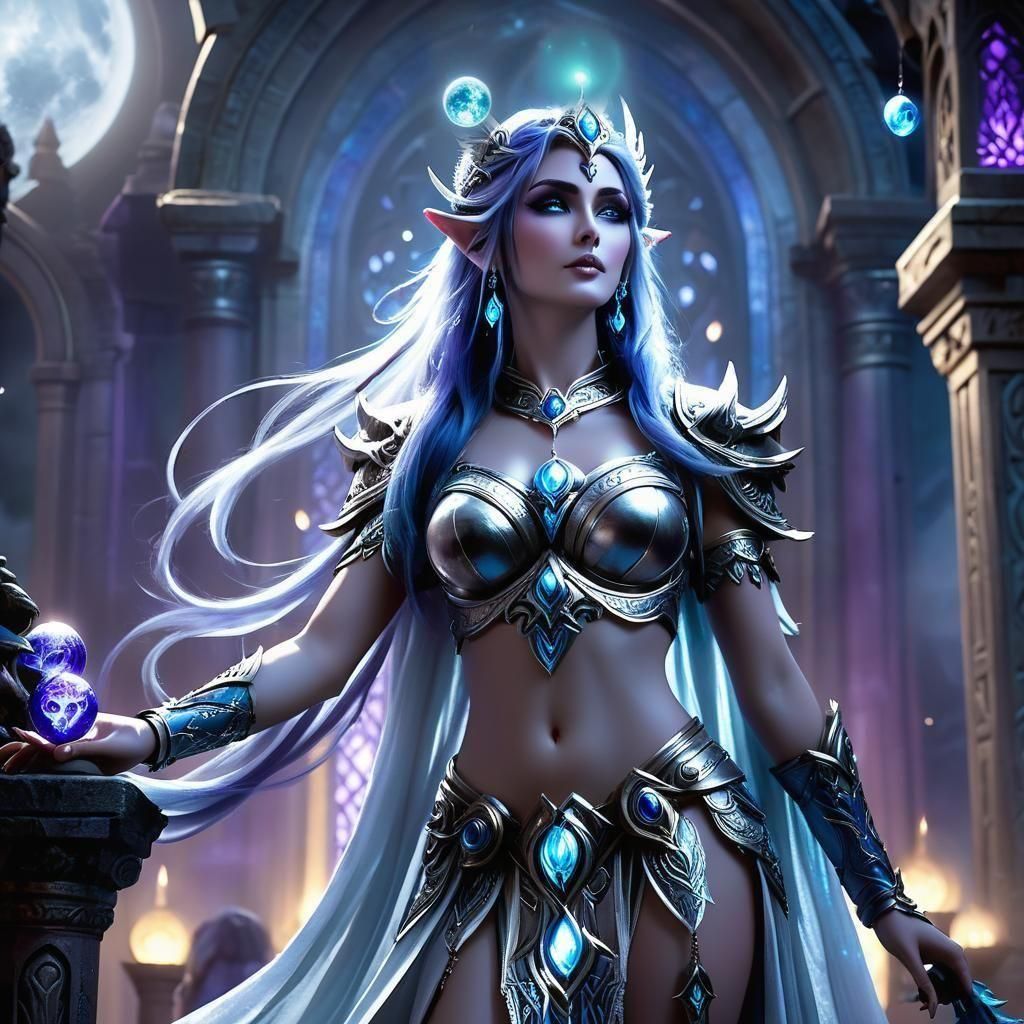 Night Elf Priestess (2)