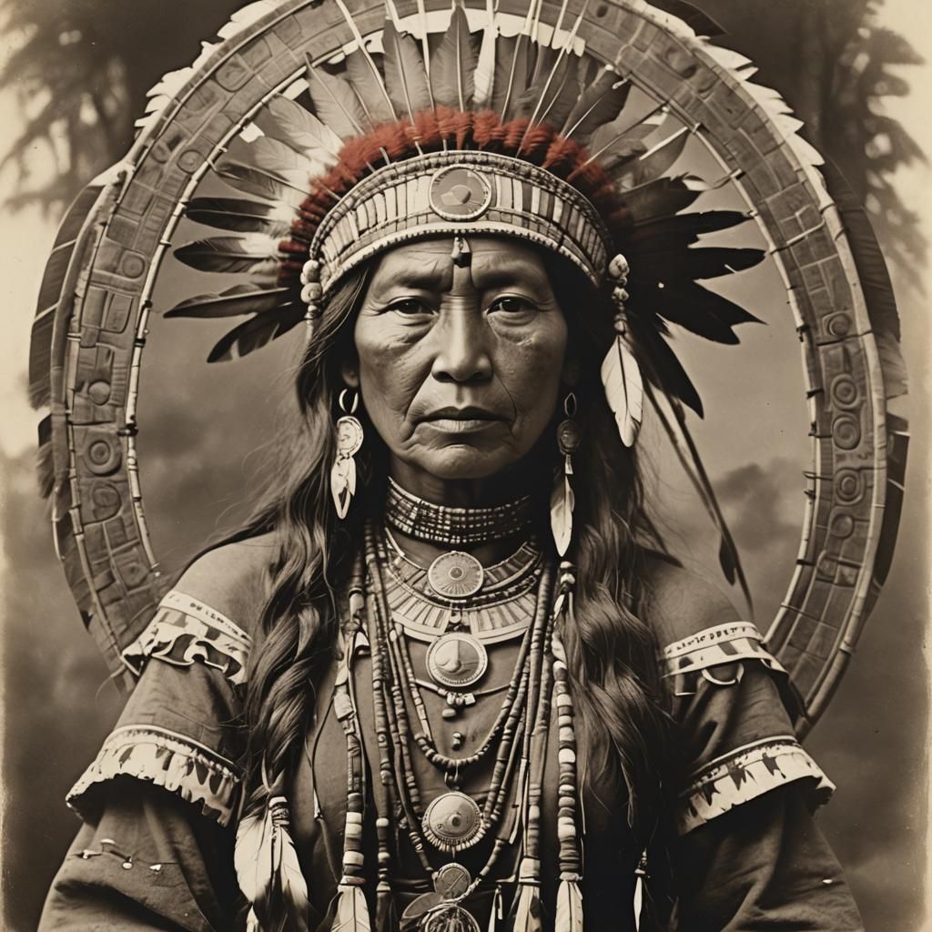 Princess of the Red Indians: A Digital Portrait