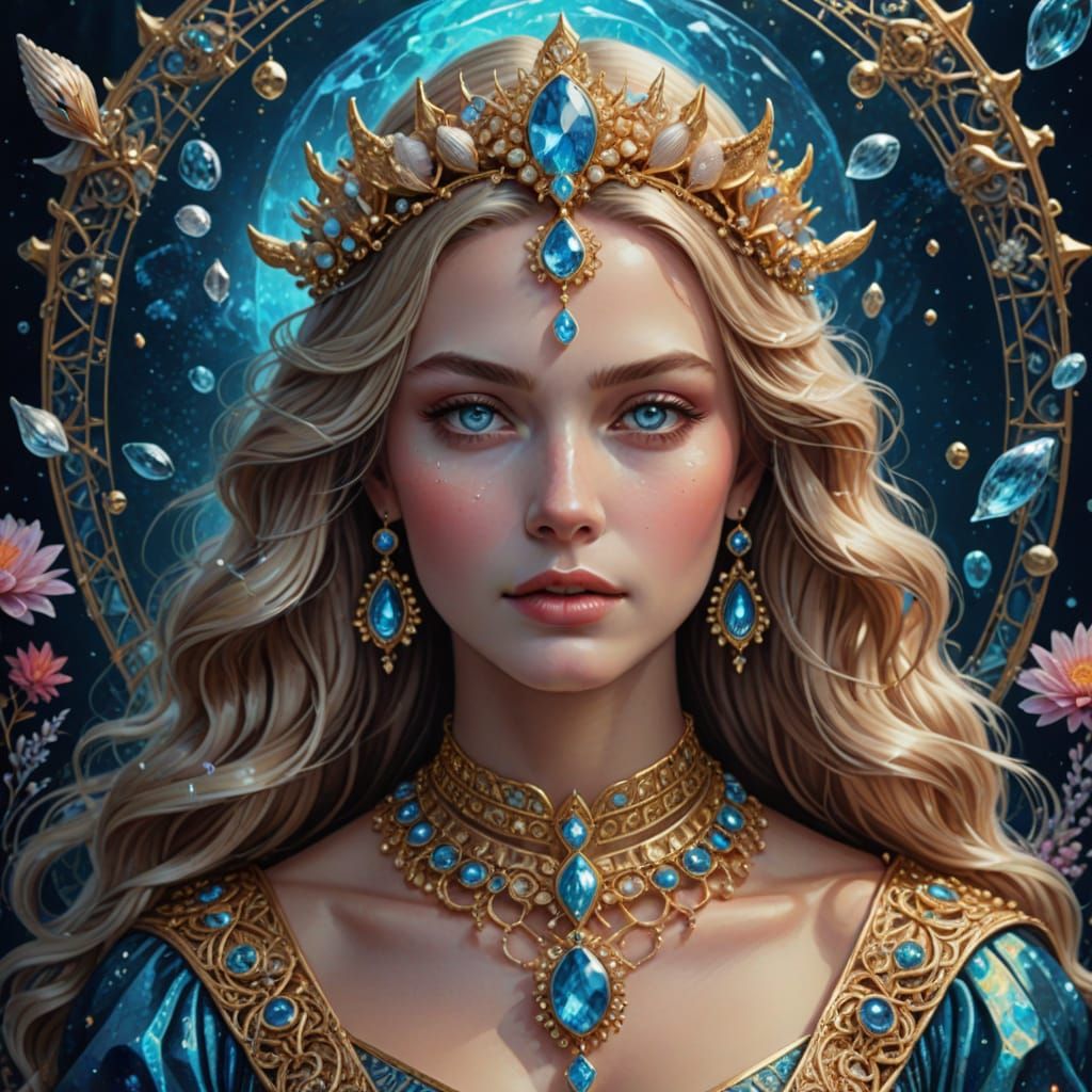 Thalassa, Queen of the Sea: A Goddess Portrait