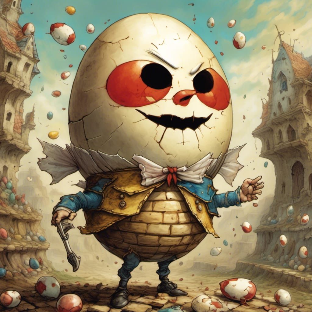 Humpty Dumpty as Jansson-Style Warrior