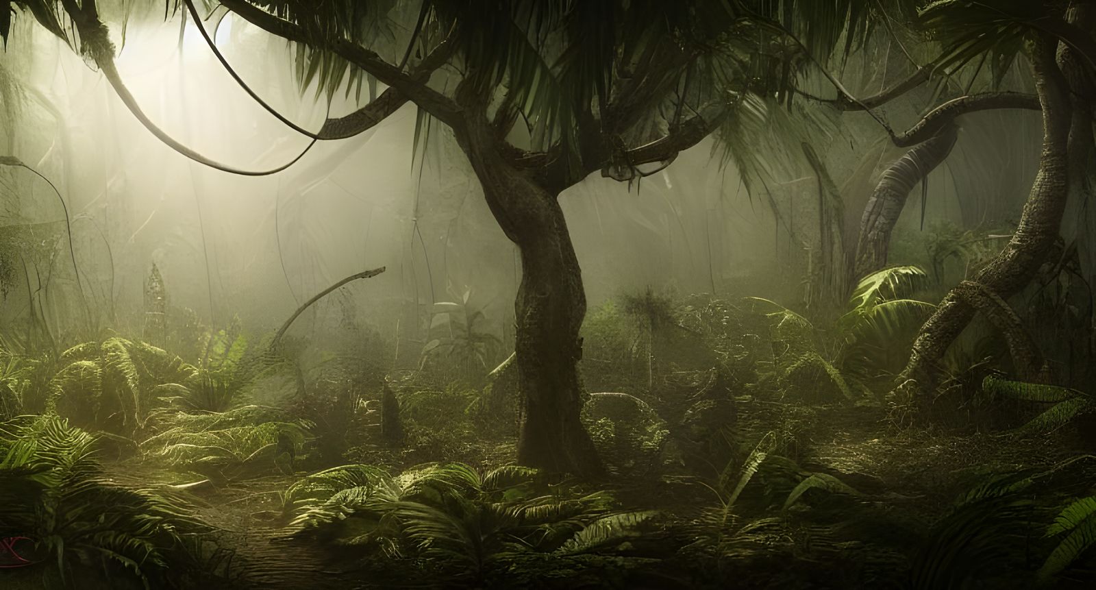 Dark Post-Apocalyptic Jungle in Madagascar