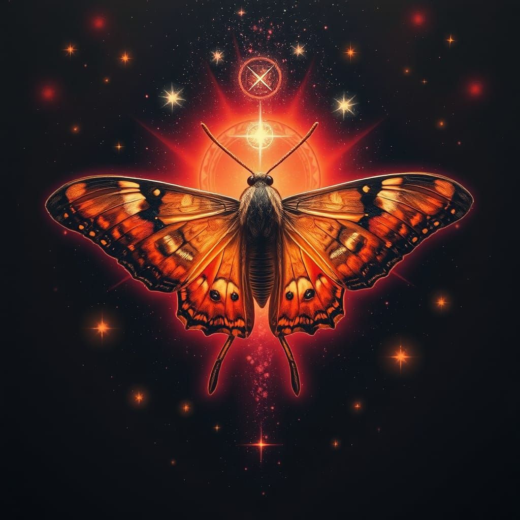 Astral Projection: Ethereal Moth Avatar