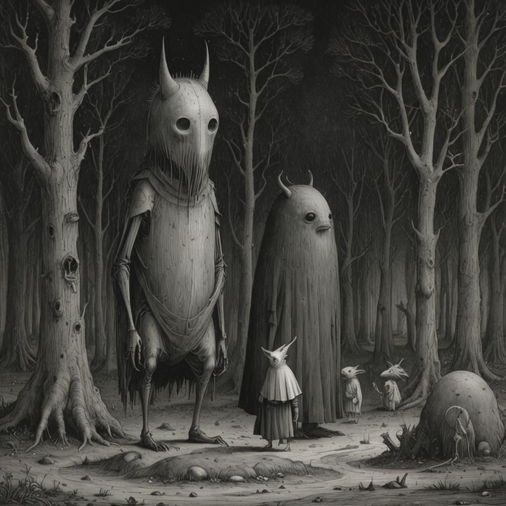 Surreal Creature's Literal Interpretation of Language