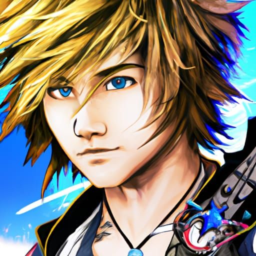 Kingdom Hearts Meets Final Fantasy: Comic Book Fusion