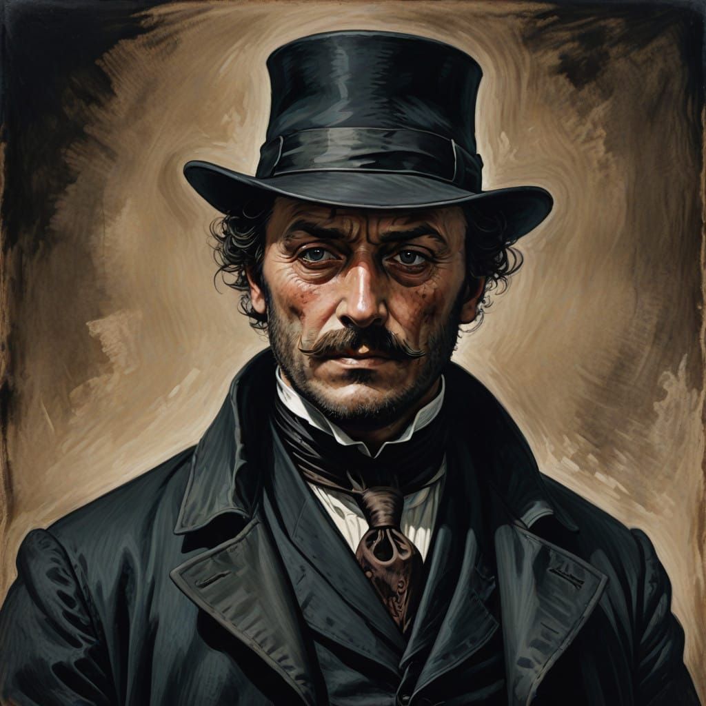 Mysterious Victorian Figure Revealed in Darkened London Alle...