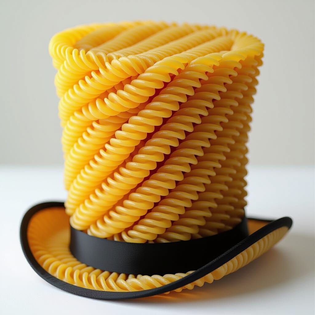 Macaroni Top Hat: A Culinary Fashion Statement