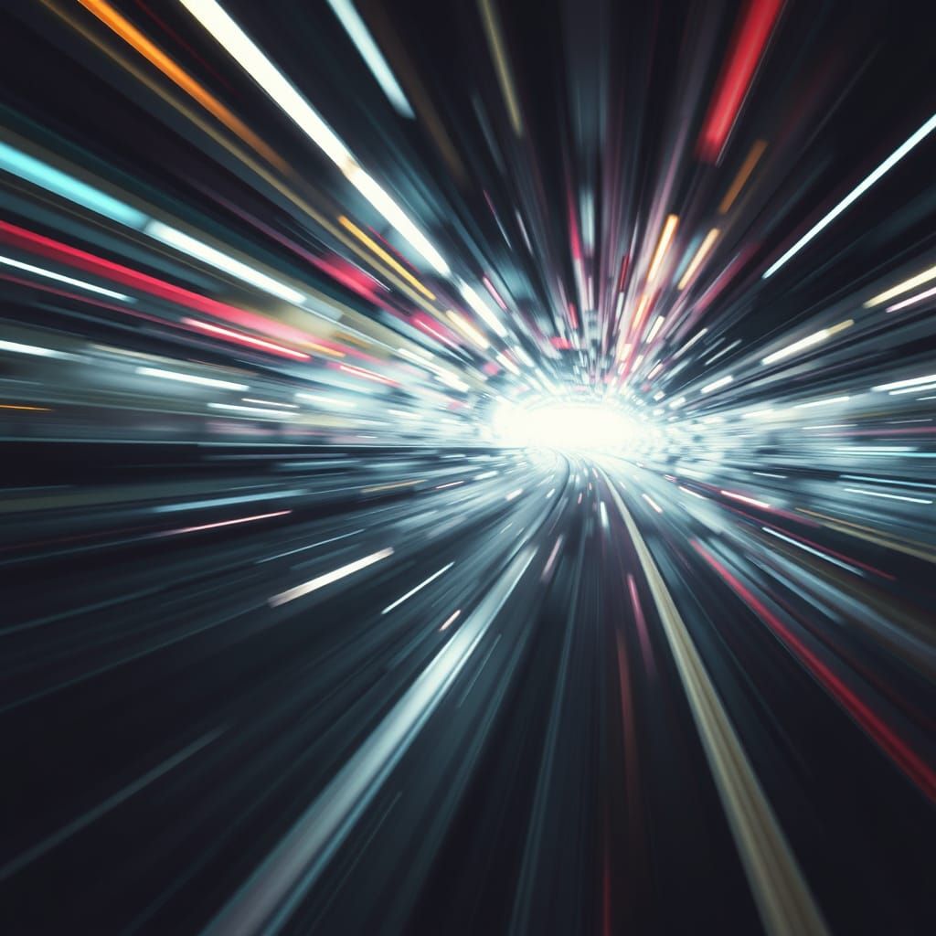 Velocity Unleashed in a Gritty Futuristic Landscape