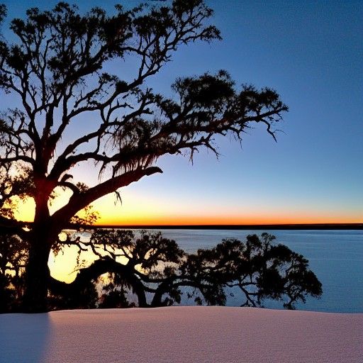Possum Kingdom in Winter Solstice