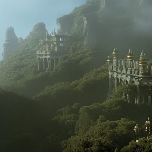 Pigs Fly: Epic Cinematic Digital Matte Painting