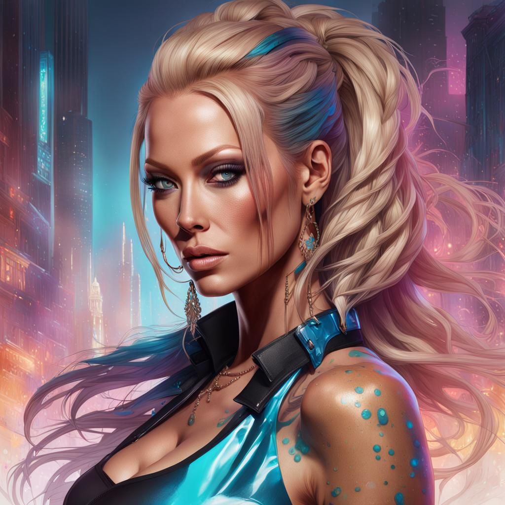 Hyperdetailed Portrait with Dynamic Lighting