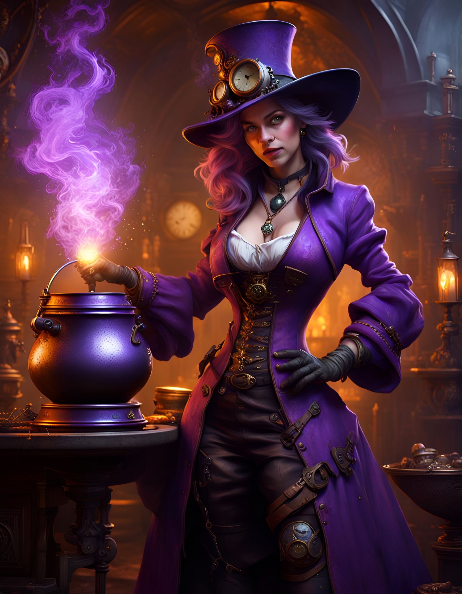The Steampunk Sorceress