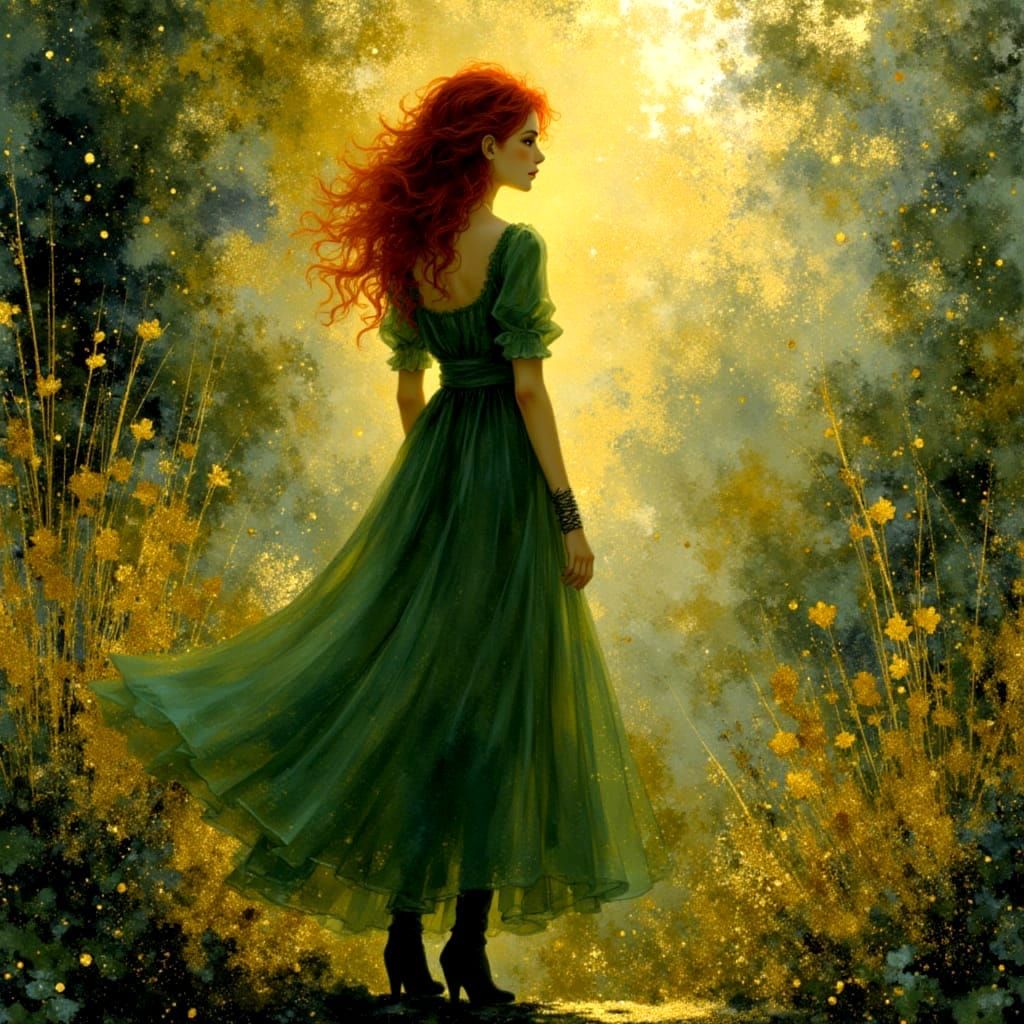 Among the Blossoms of Gold