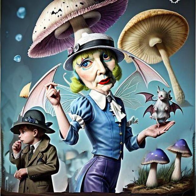 Betty White, Mushroom Fairy (?)