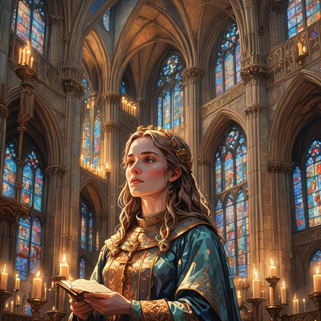 Amazing grace in the style of pixel art