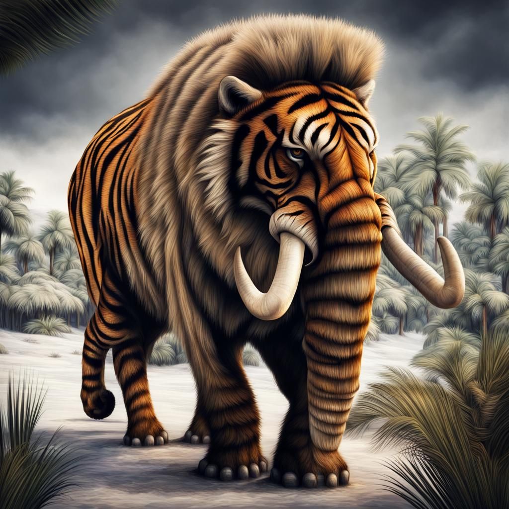 mammoth and tiger hybrid
