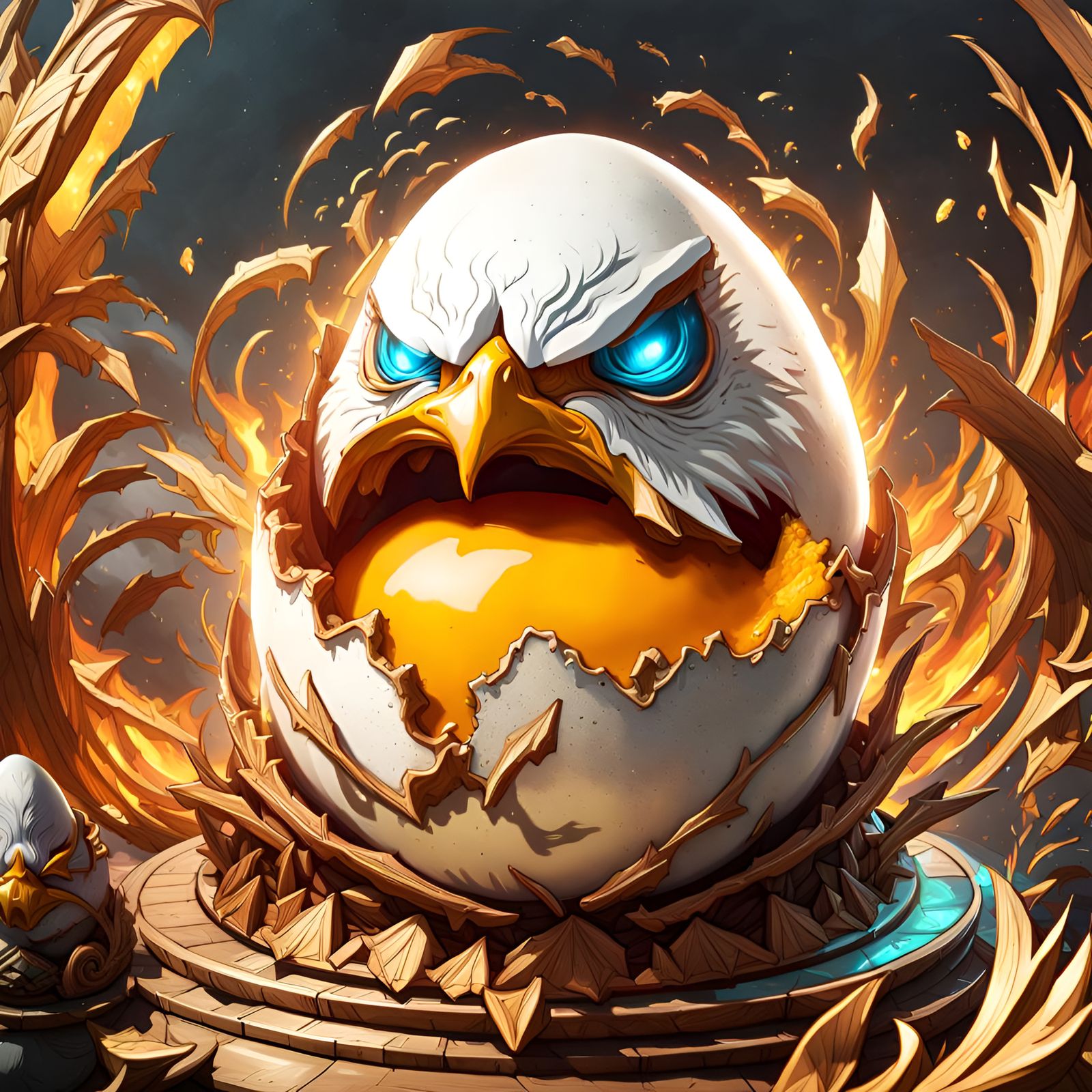Angry Egg-Bird