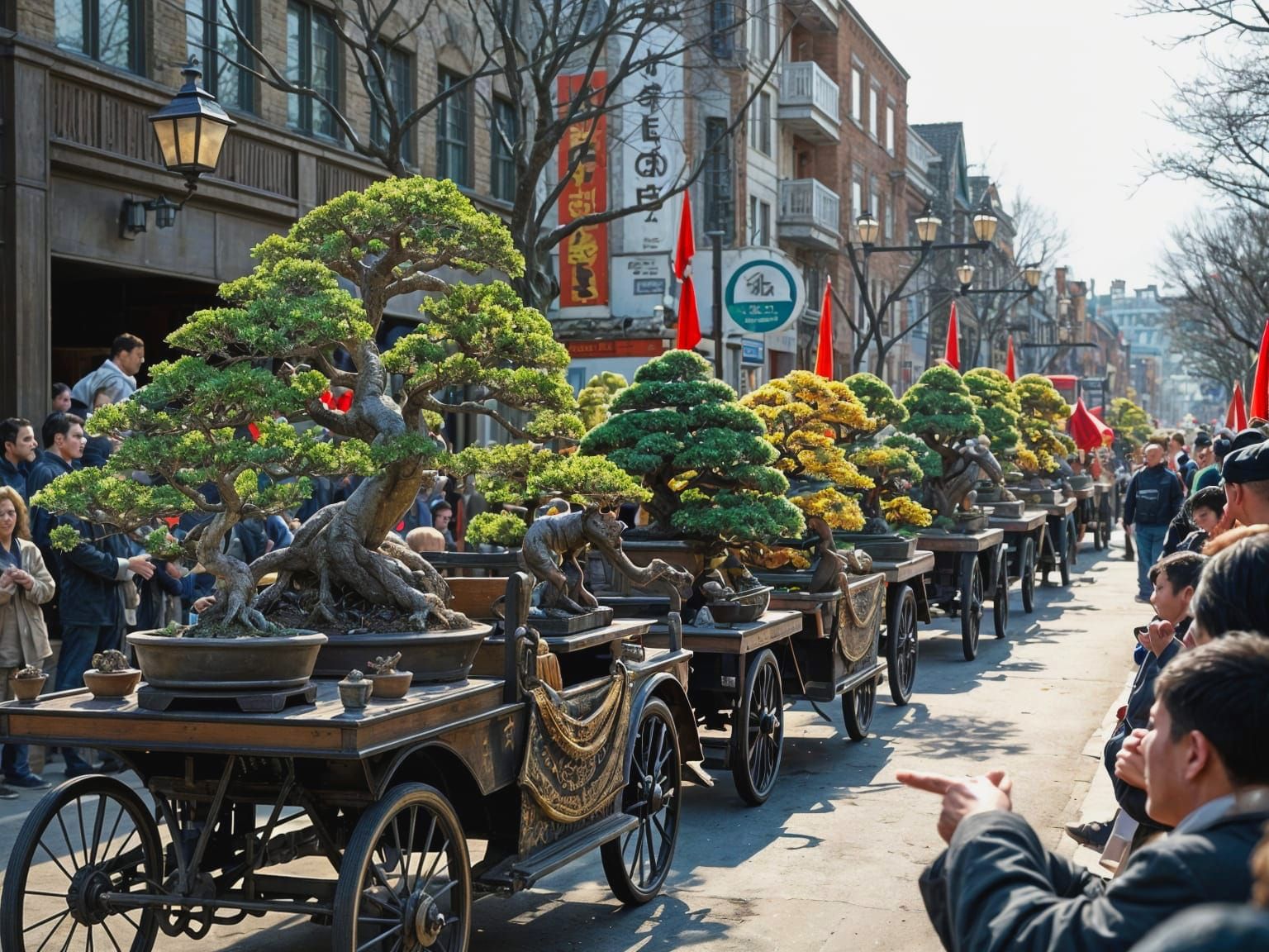 Bonsai Parade Captures Awe on Bonsai Day