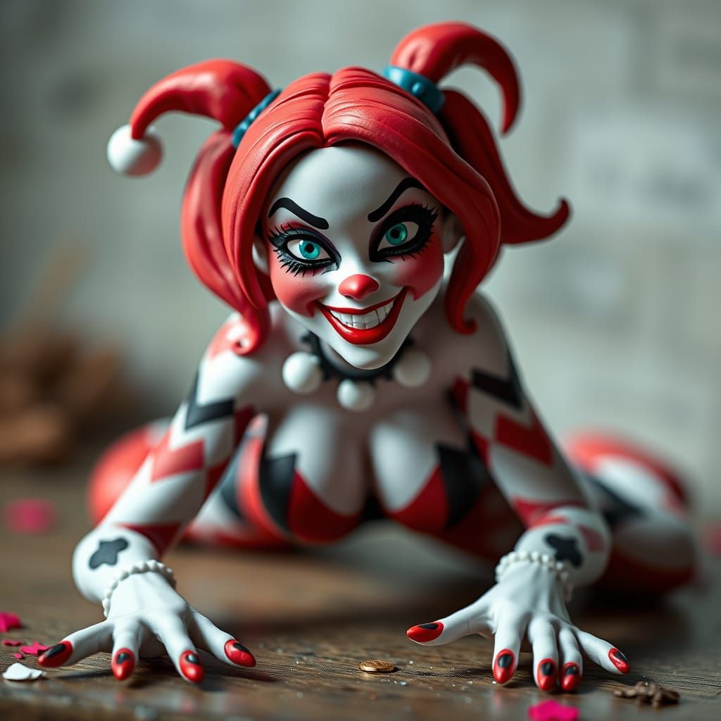 Harley Quinn Crawling: Stop Motion Manga