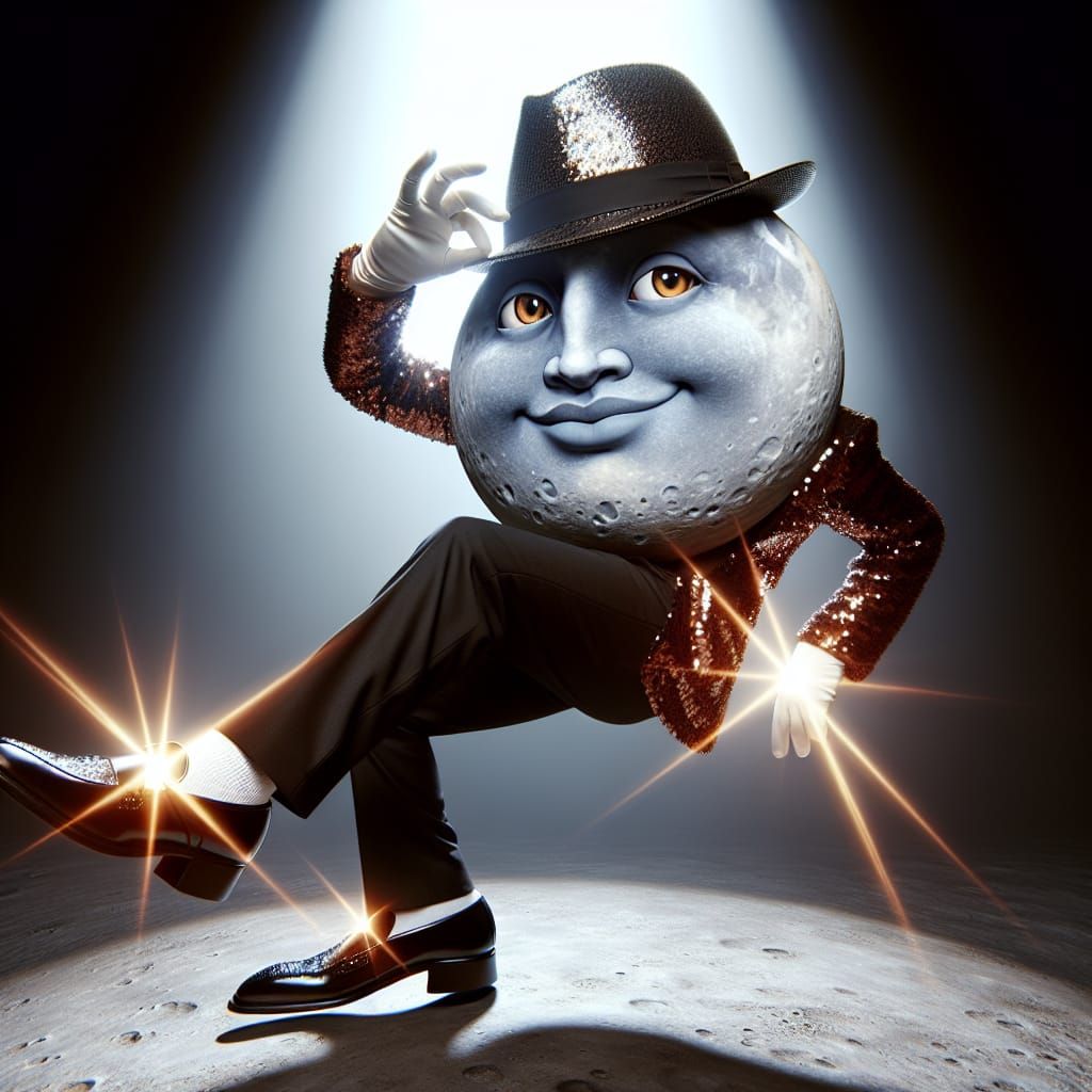 Cosmic Dance Icon in Shimmering Attire