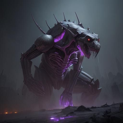 Sinister Anomaly Threatens Life in Cinematic Digital Art