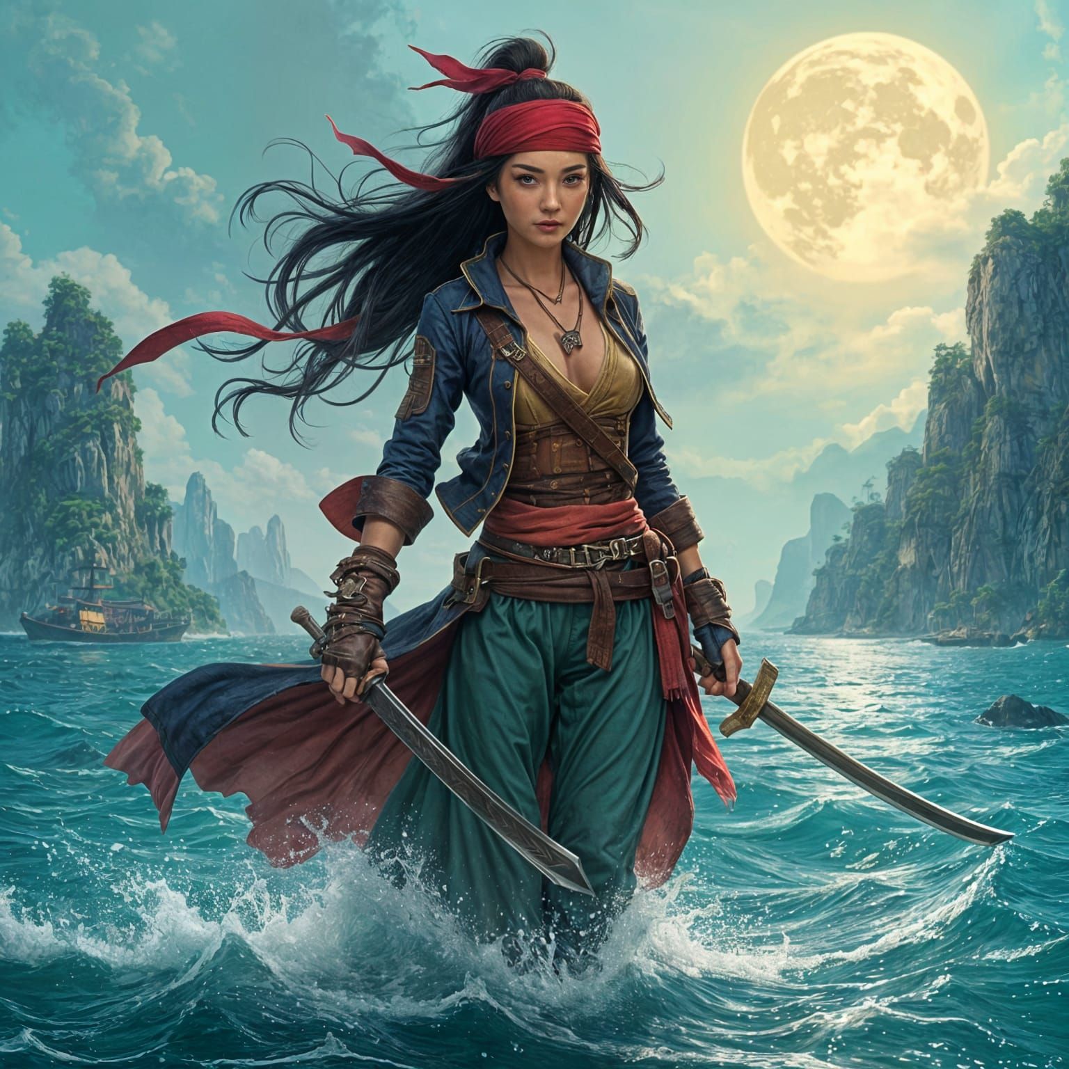 Pirate Mulan: A Fusion of Cultures