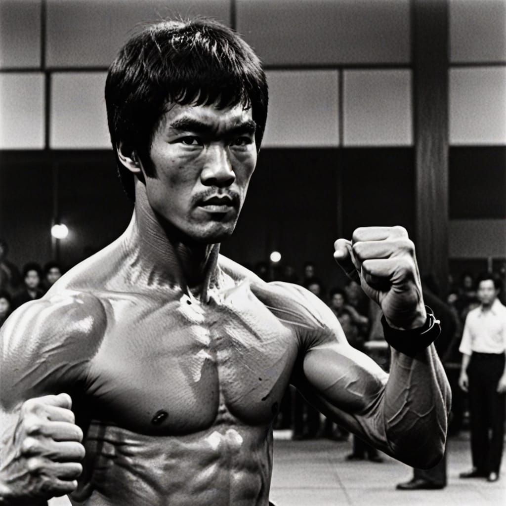 Bruce Lee in Fists of Fury