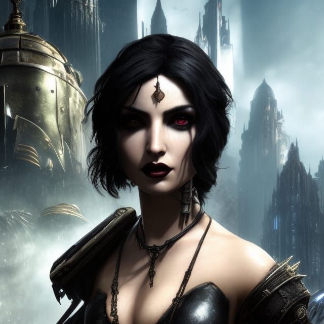 Ana de Armas as Dark Fantasy Warrior