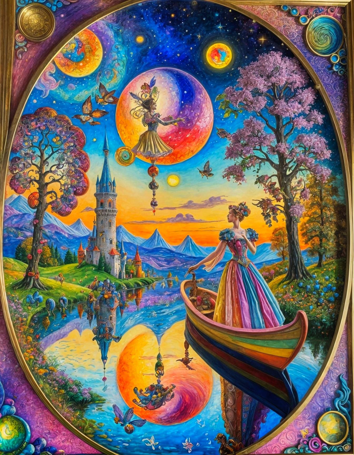 Whimsical 3D Fairytale Artwork