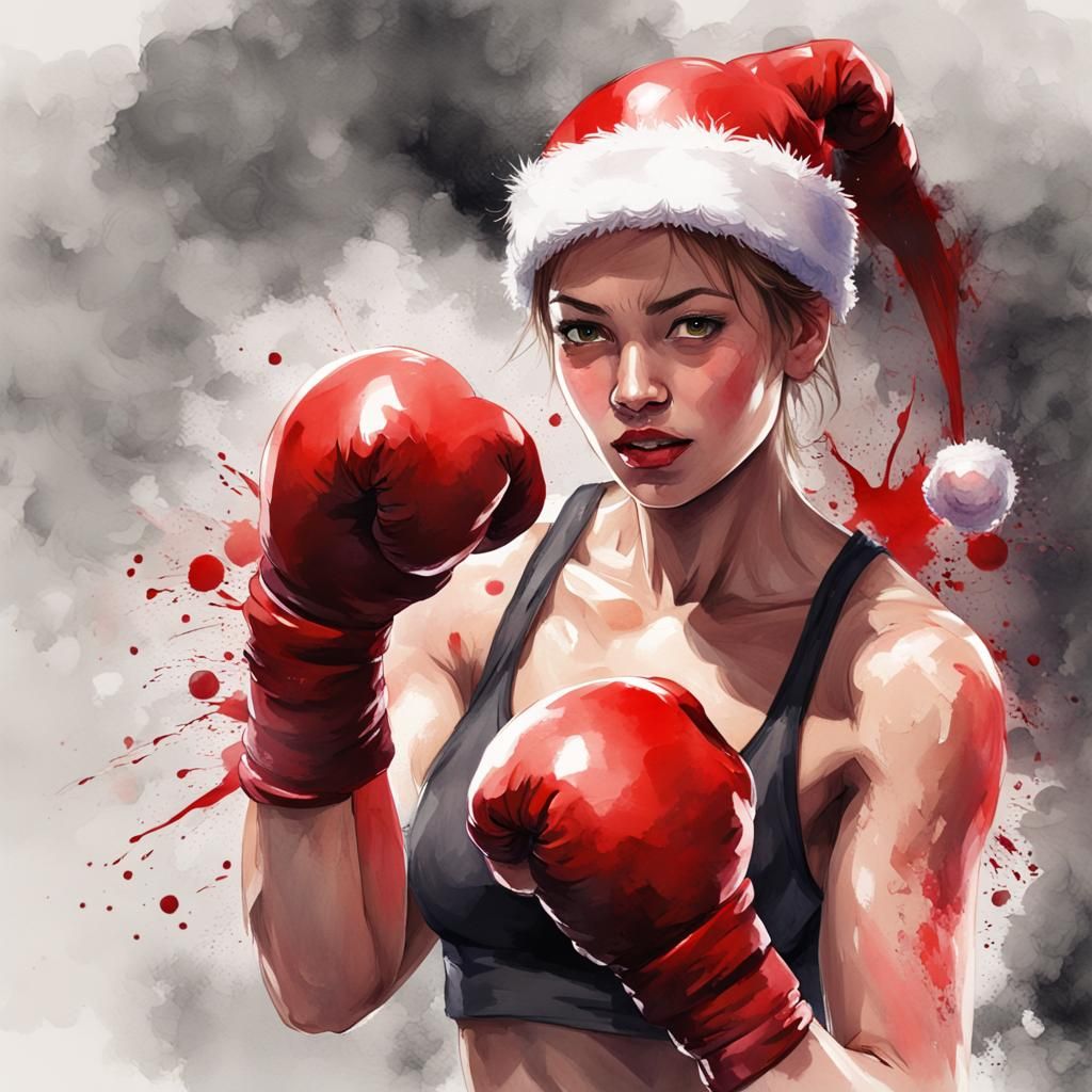Merry Boxer Christmas