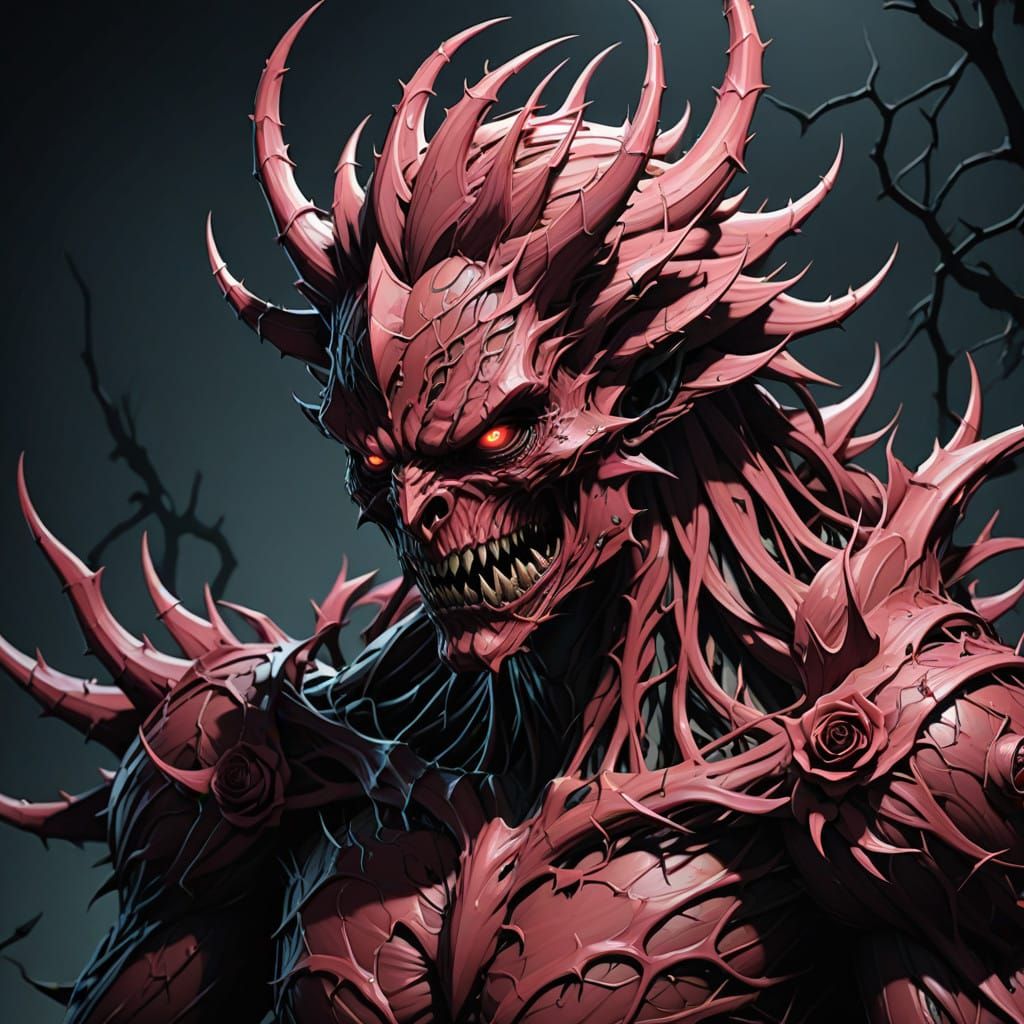 Thorn Lord in Cinematic Anime Style