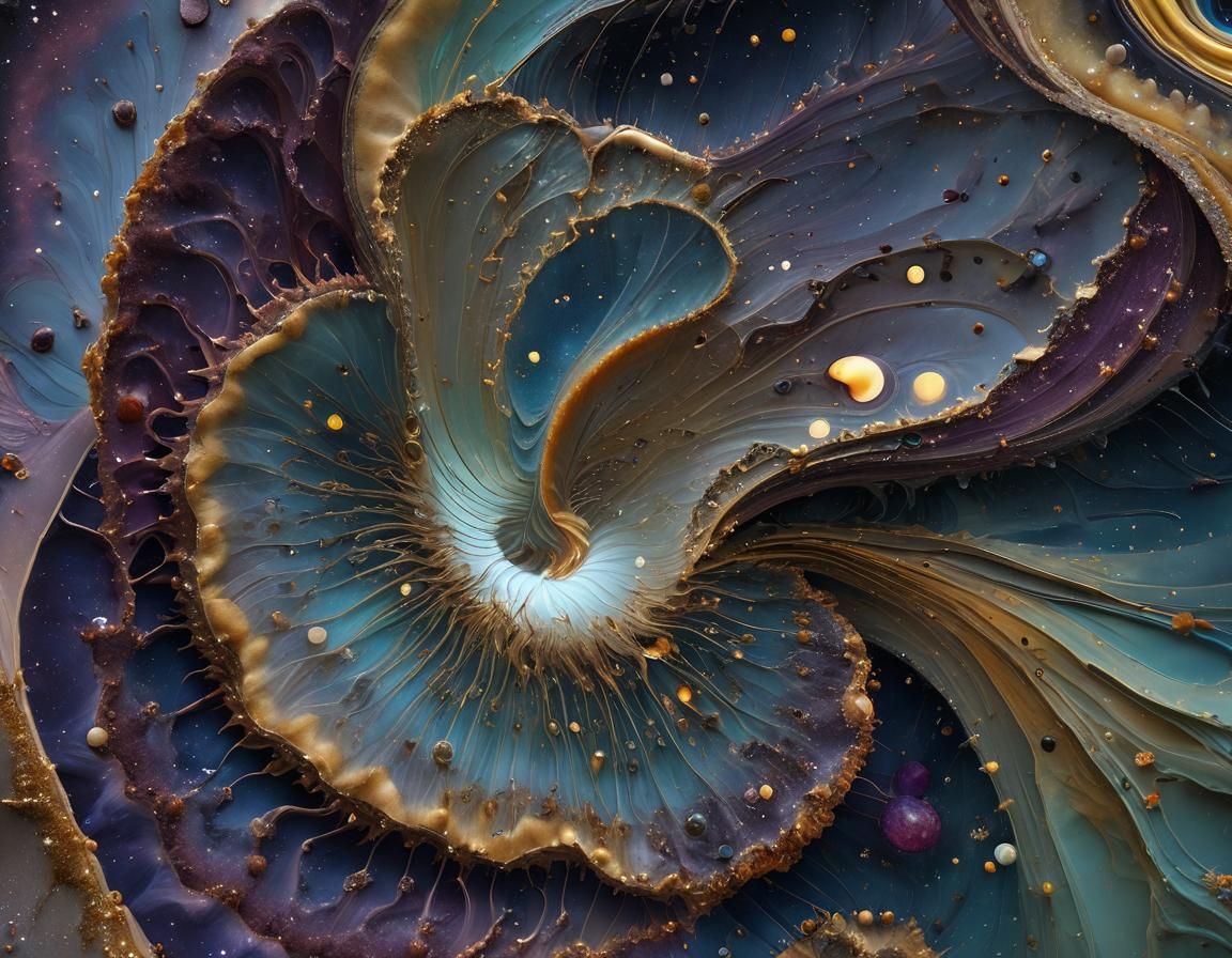 Cosmic Collision of Organic Entities in Shattered Galaxy