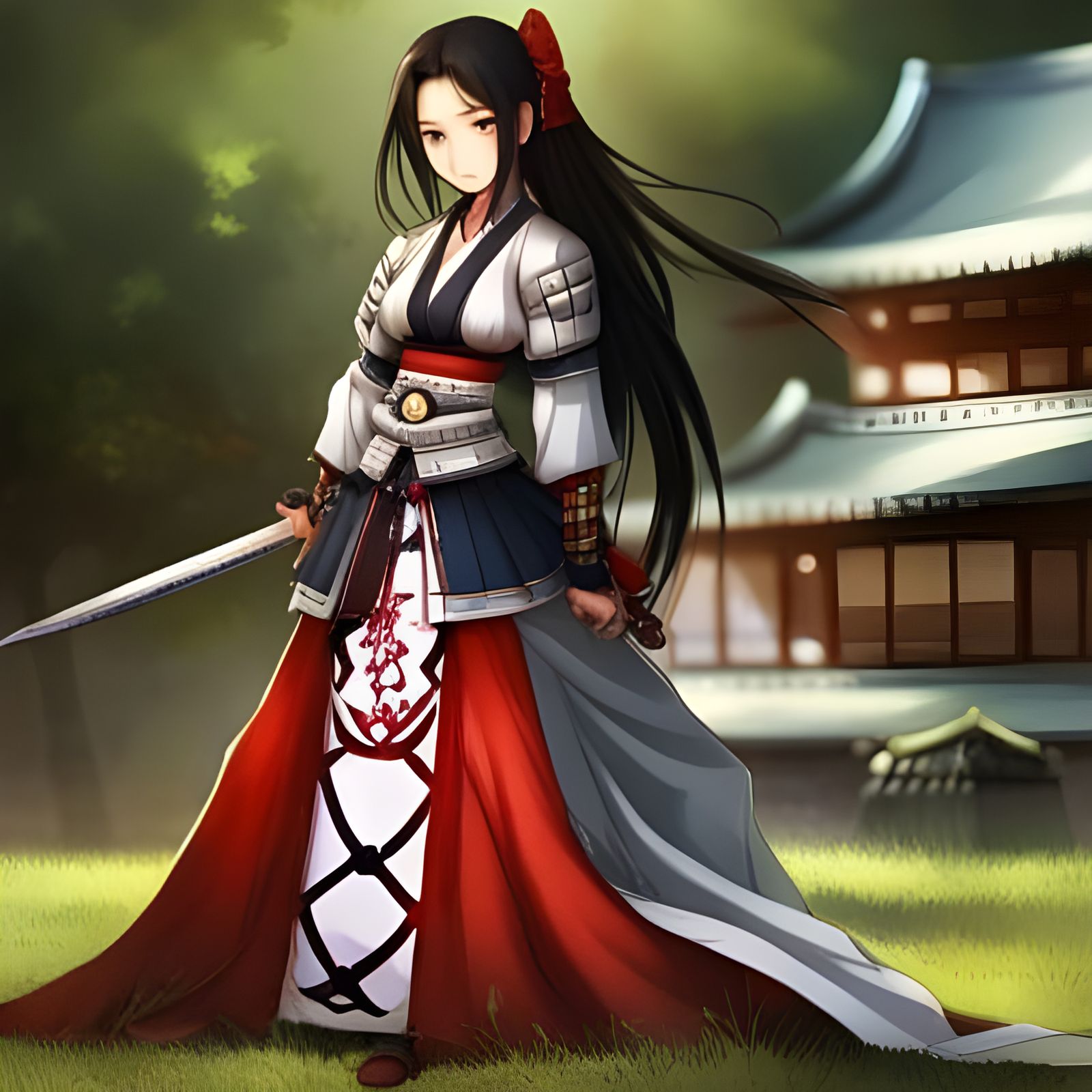 Misako Japanese Samurai Warrior