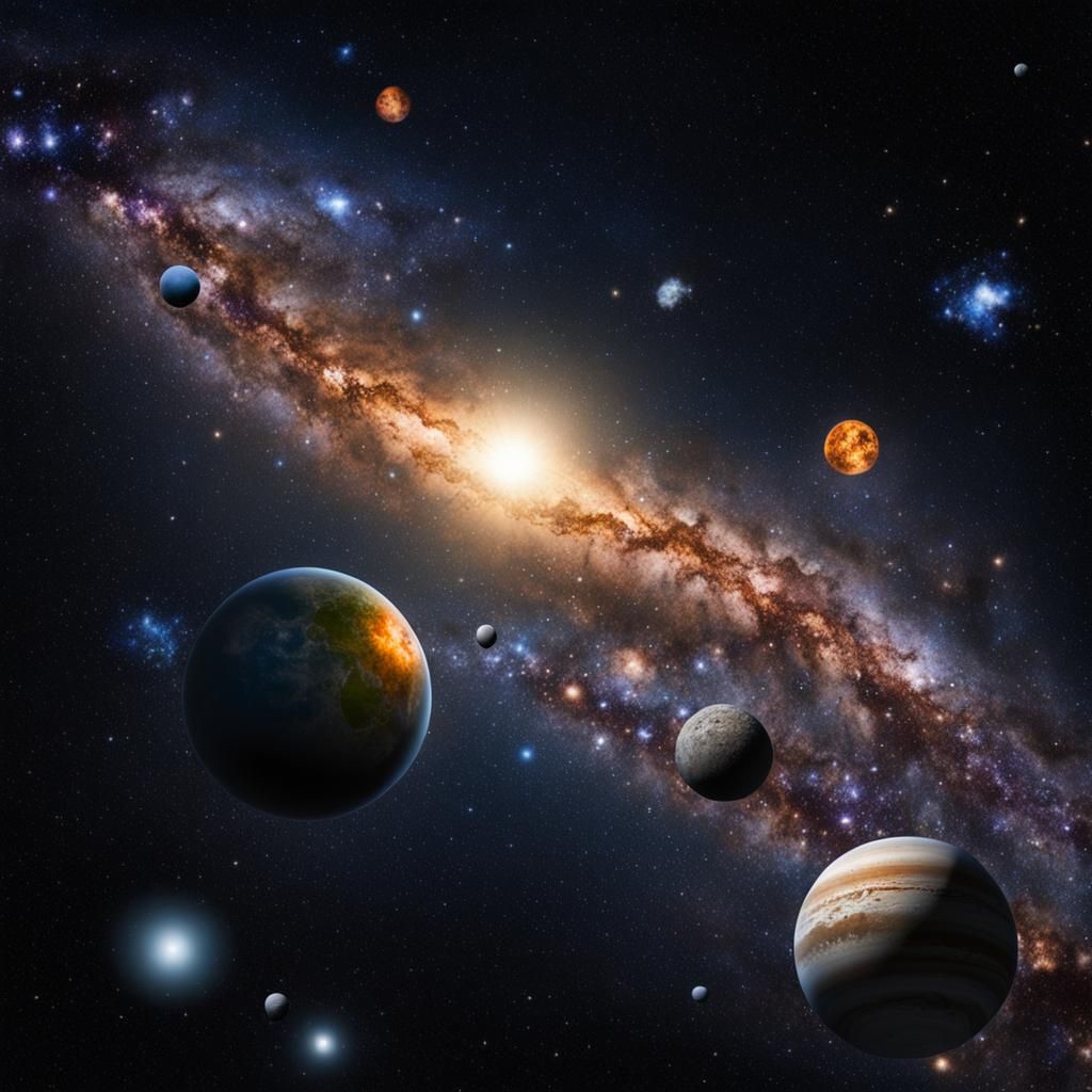 Milky Way Solar System: Professional Photography