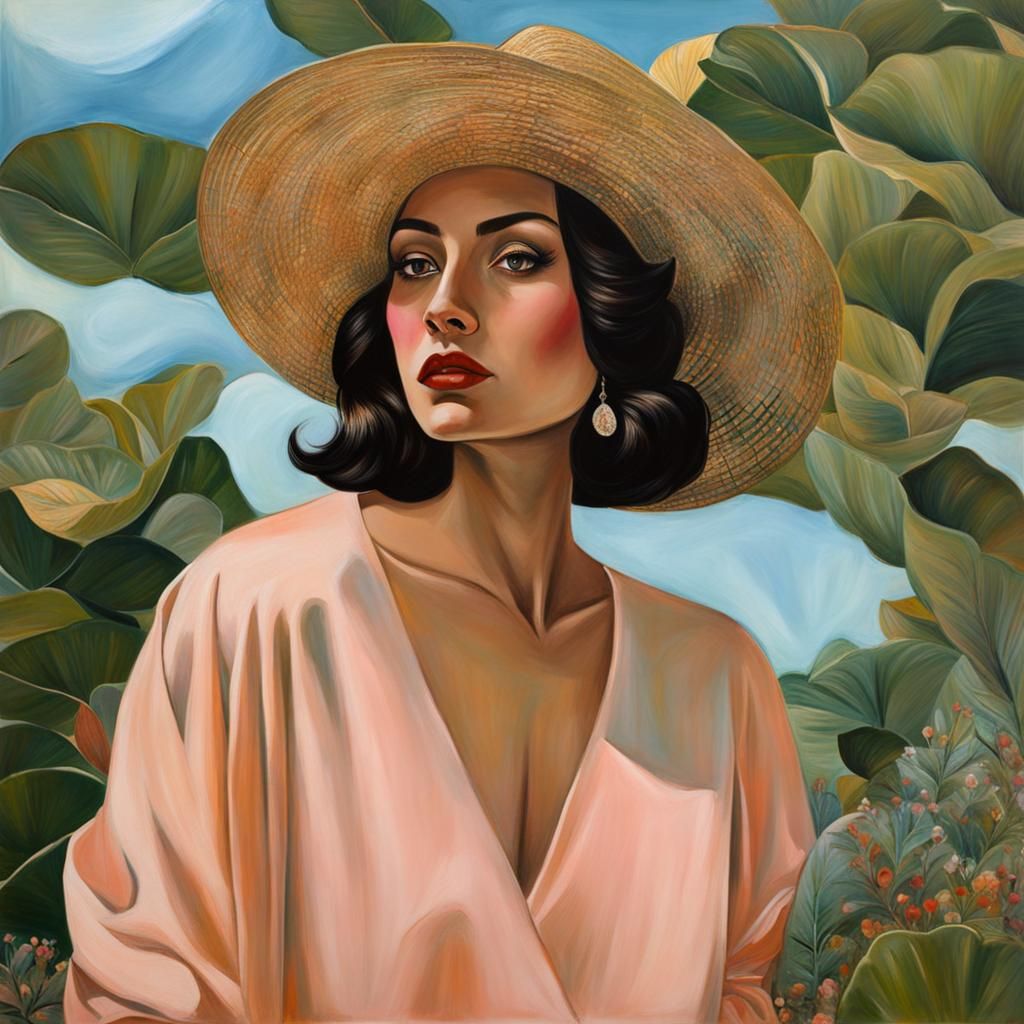 Expressionistic Portrait Evokes Raw Emotion